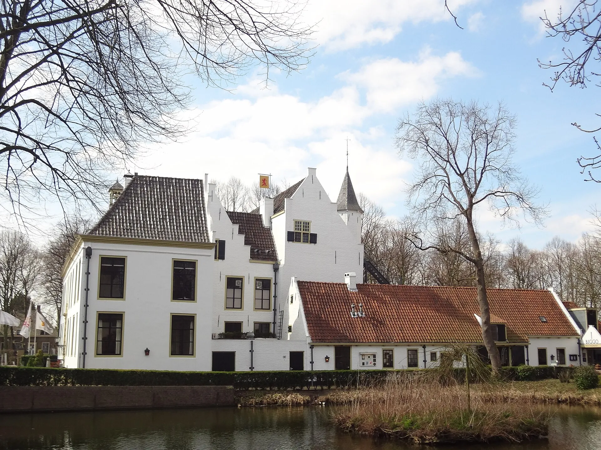 Het Kasteel van Rhoon in Albrandswaard