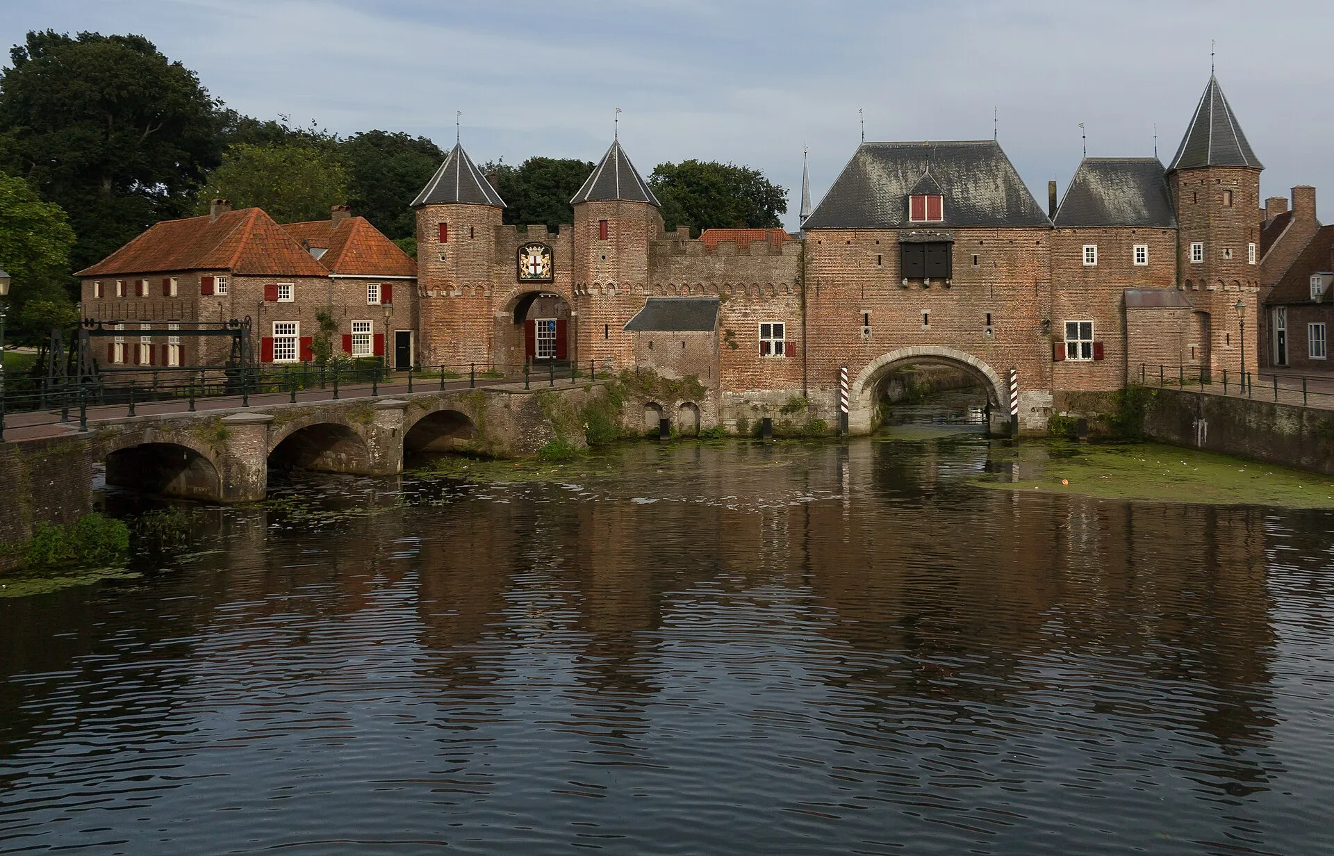 De Koppelpoort over de Eem in Amersfoort