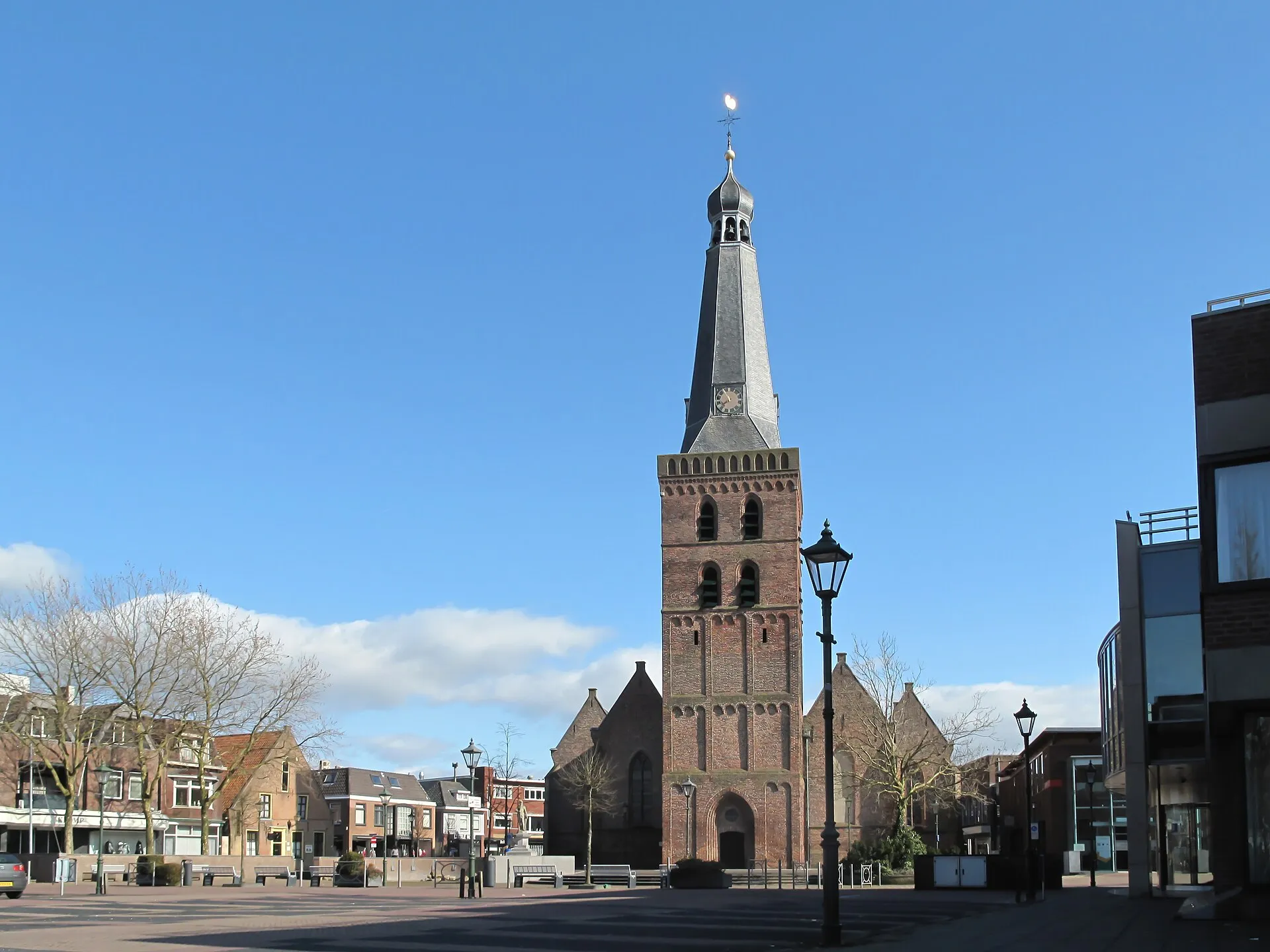 De Oude Kerk in het centrum van Barneveld