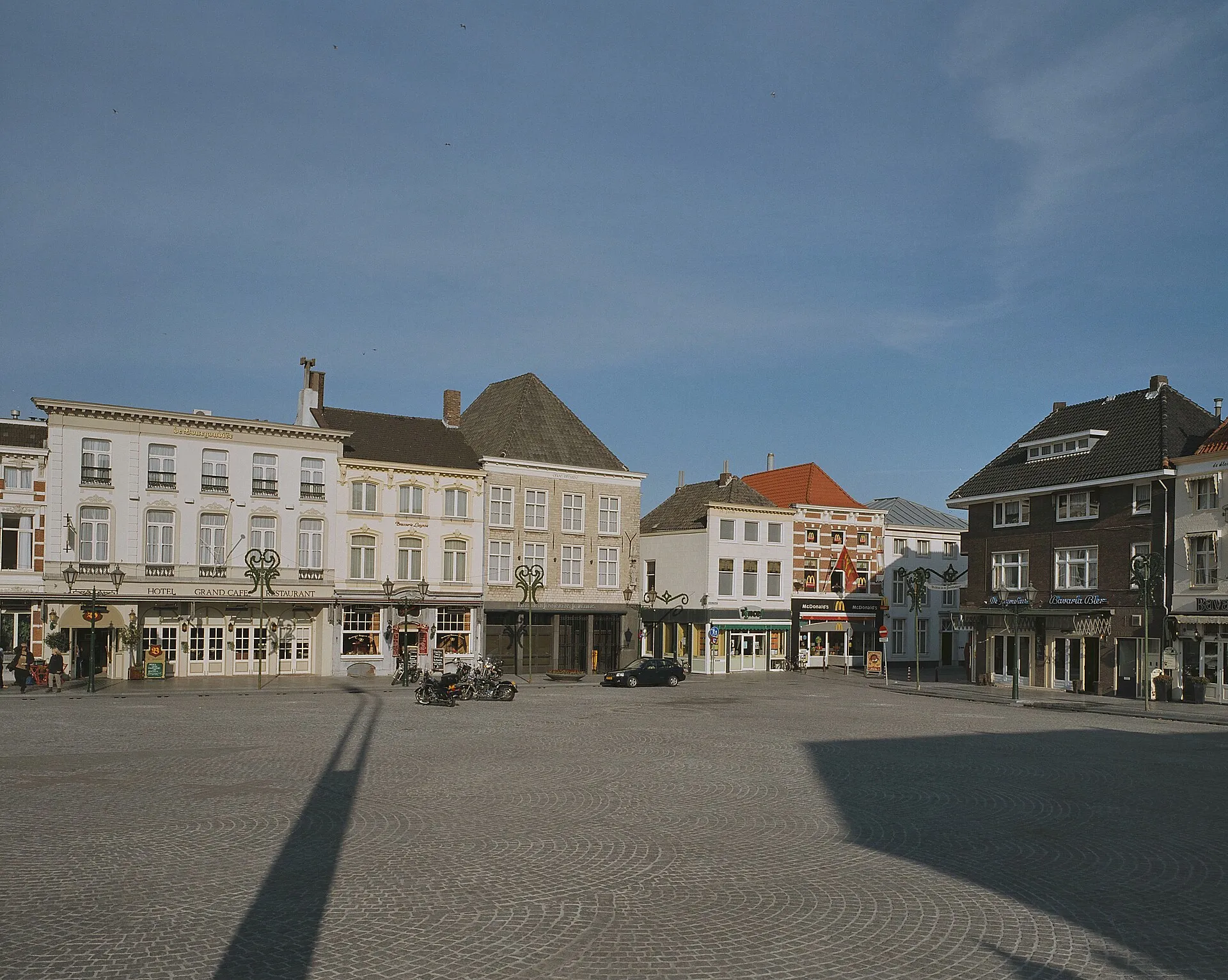 De Grote Markt in Bergen op Zoom