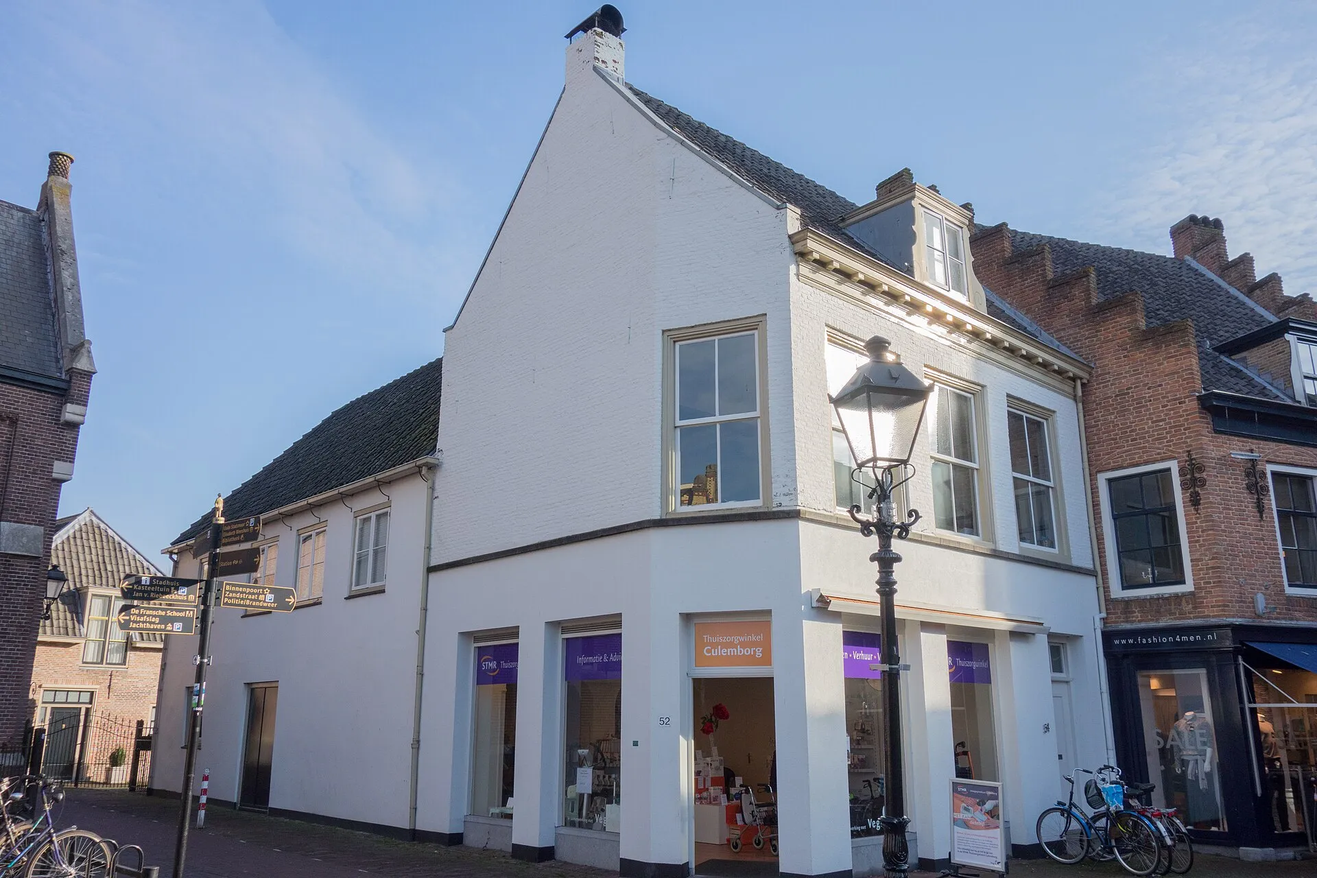 Huizen aan de Markt in Culemborg