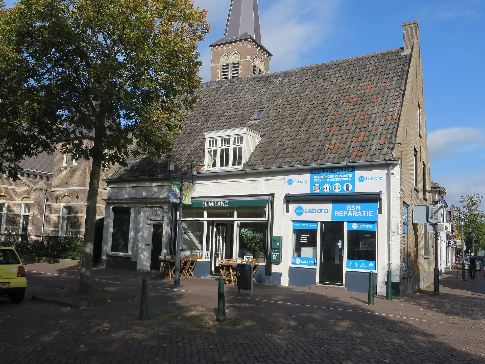 Panden aan de Markt in Etten-Leur