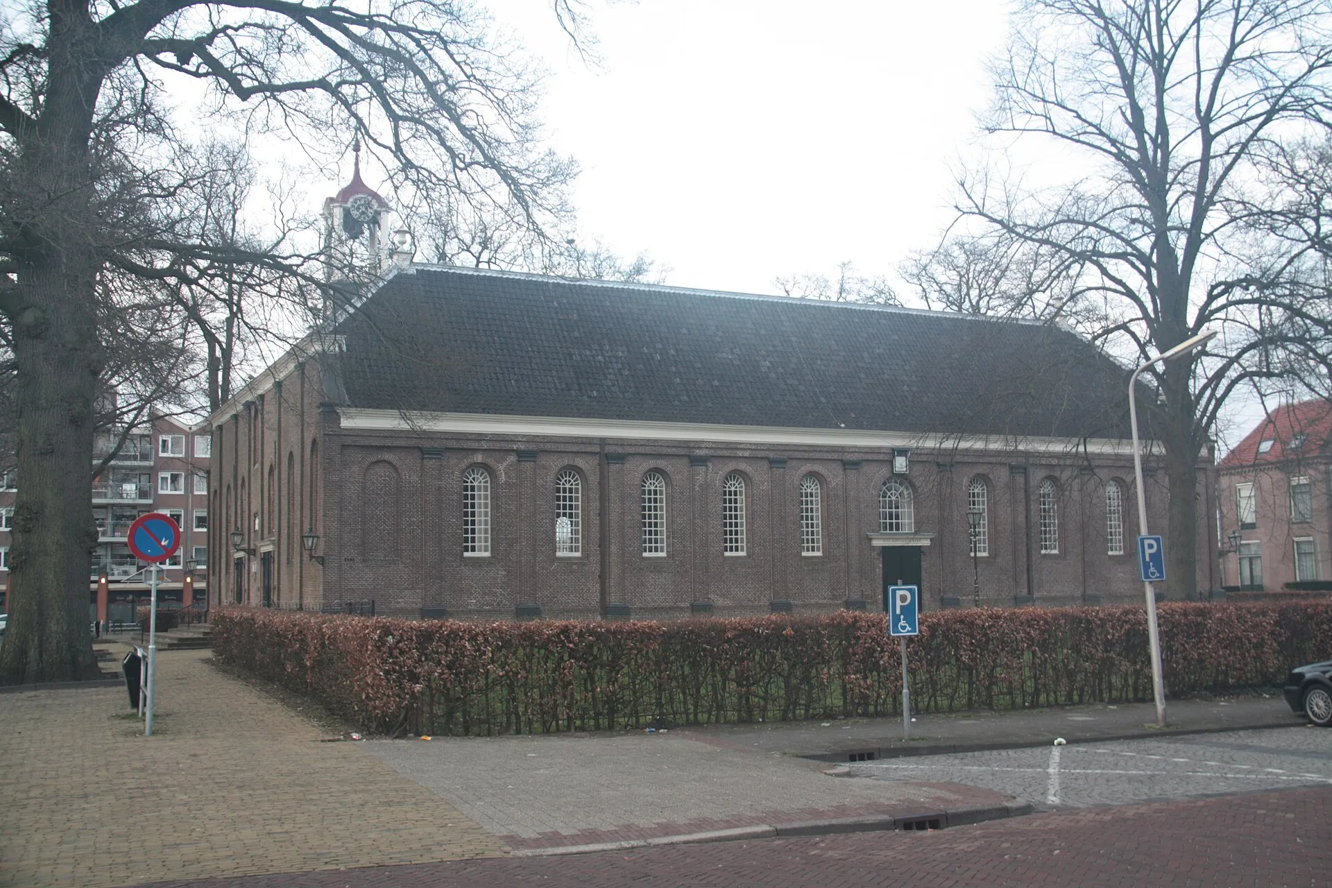 De Hervormde Kerk aan de Hoofdstraat in Hoogeveen