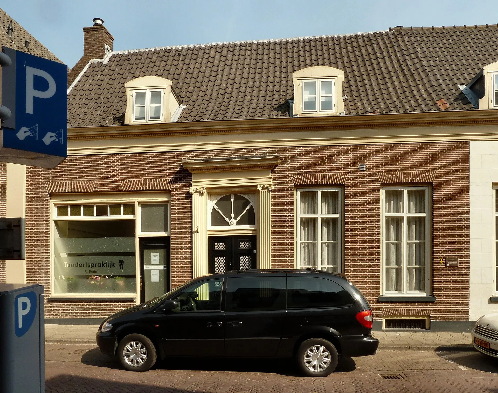 Historische panden aan de Venestraat in Nijkerk
