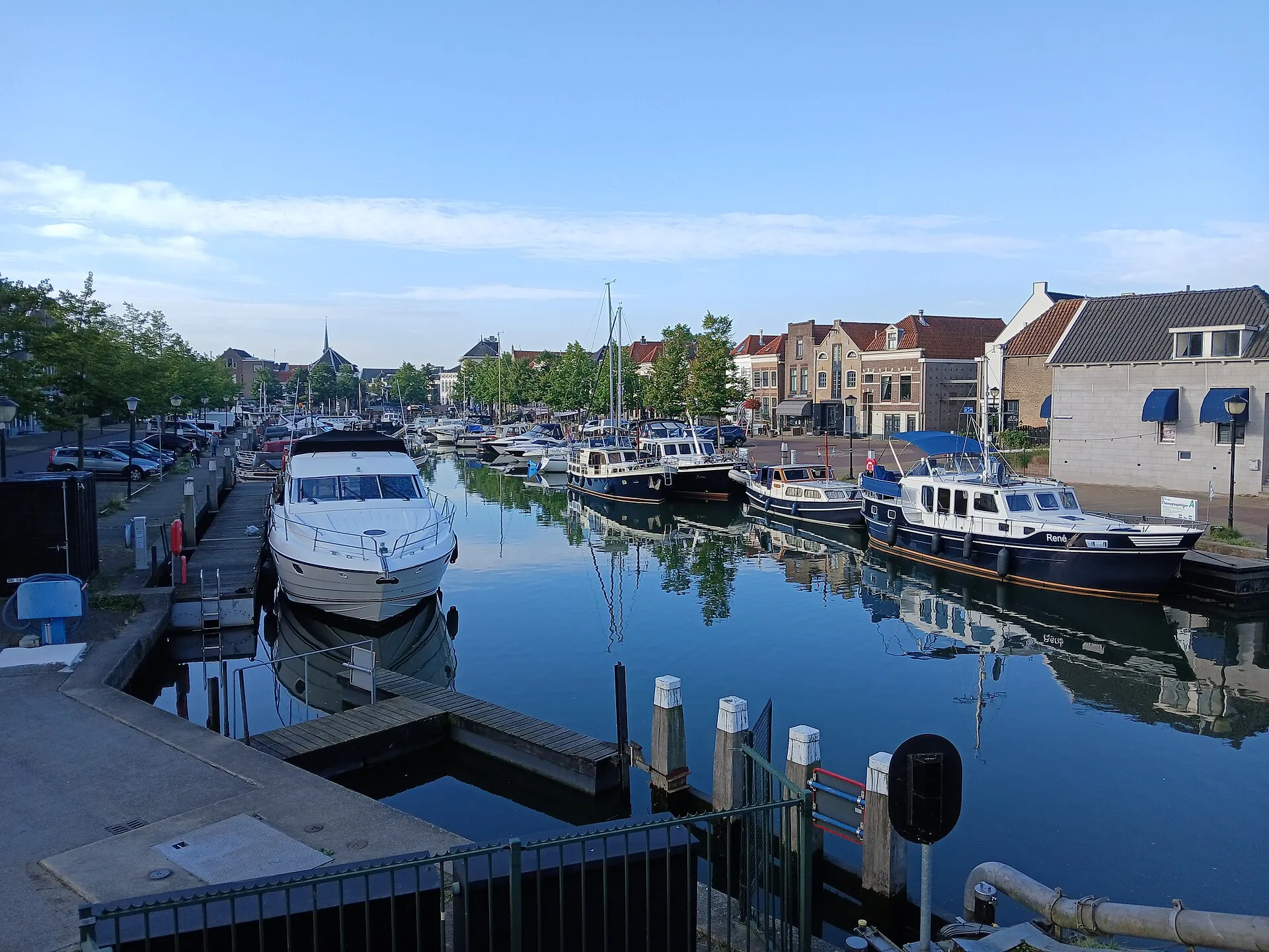 De haven van Oud-Beijerland
