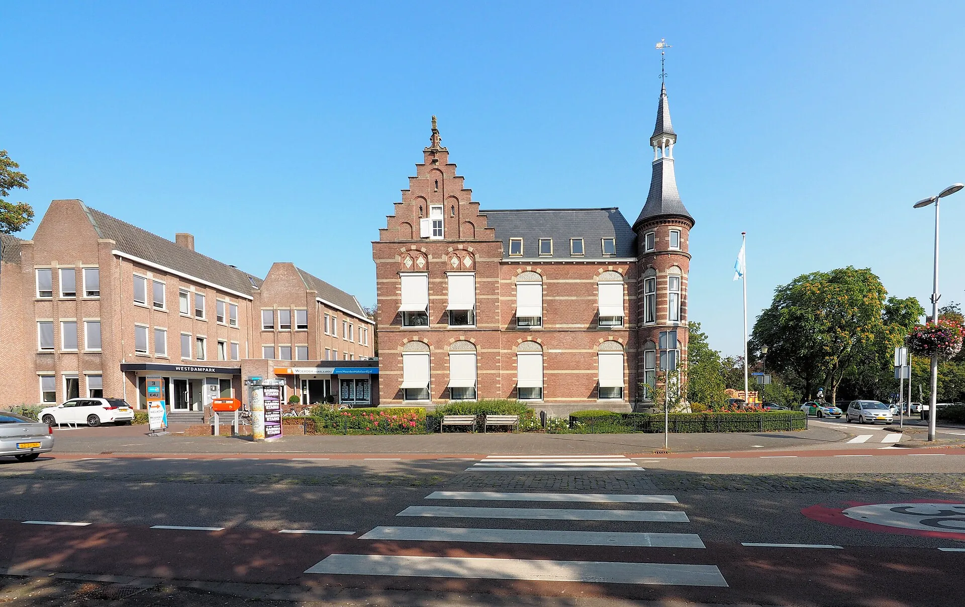 Het voormalige stadhuis van Woerden
