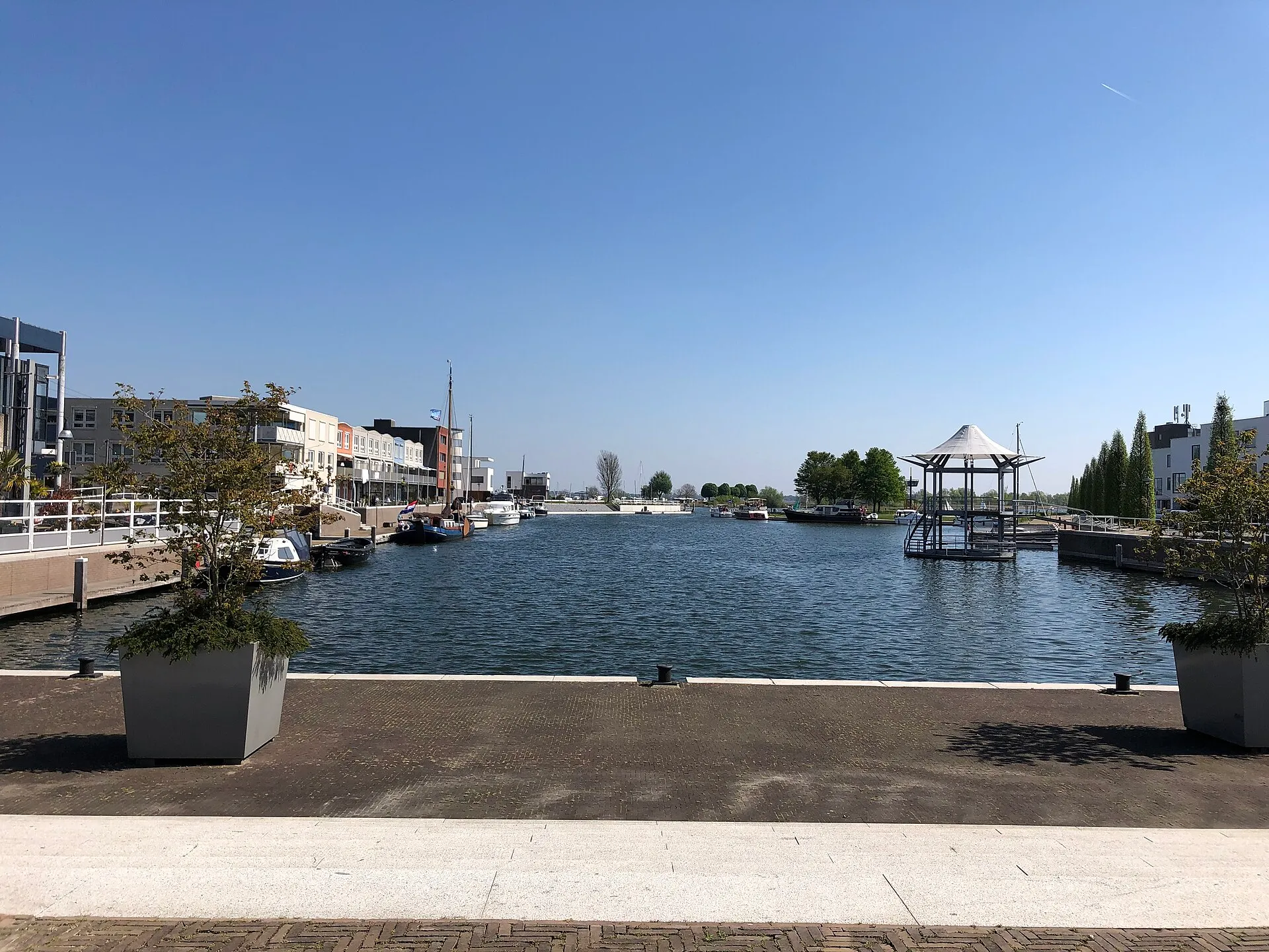 De haven van Zeewolde