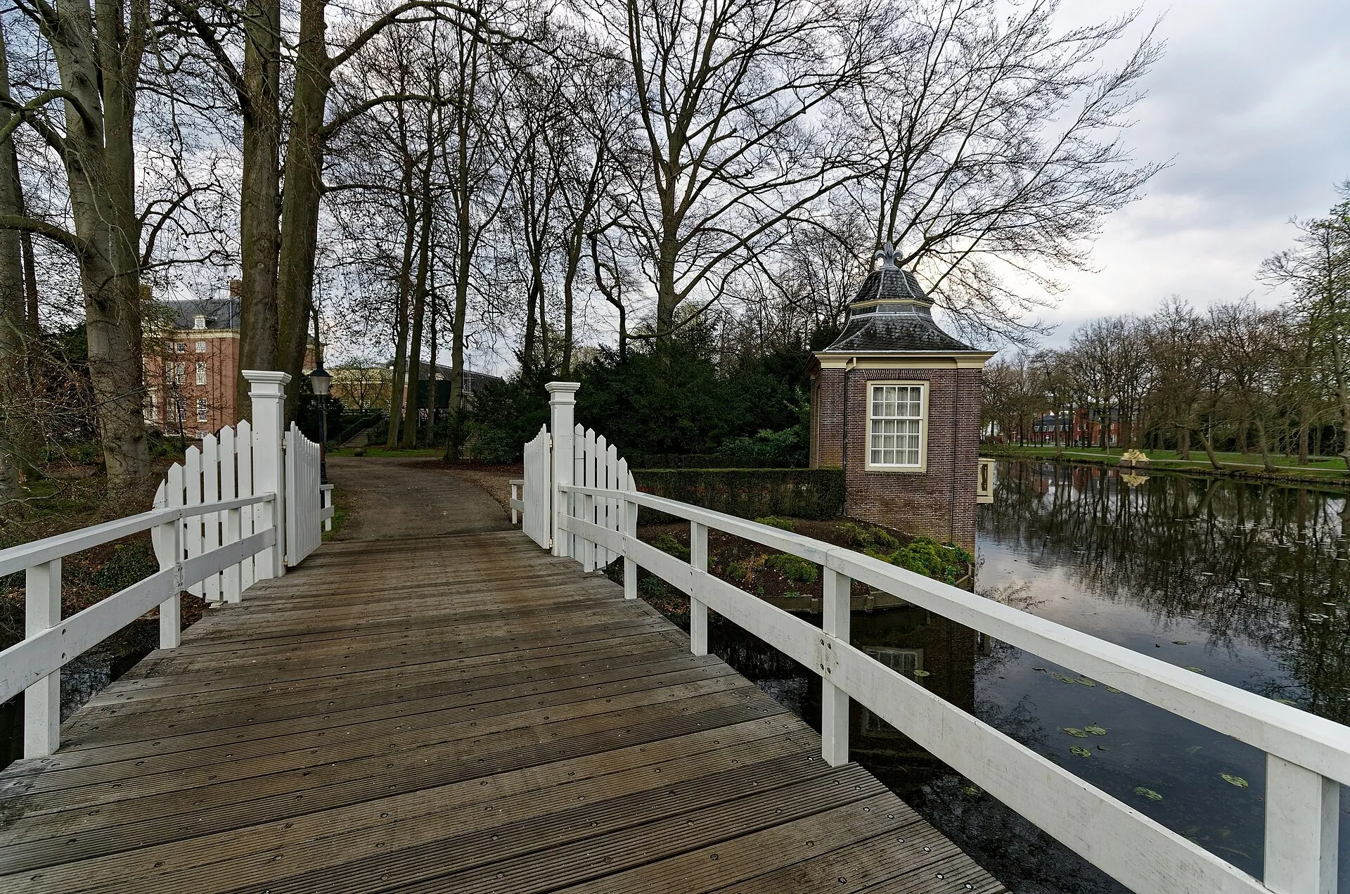De brug naar Slot Zeist